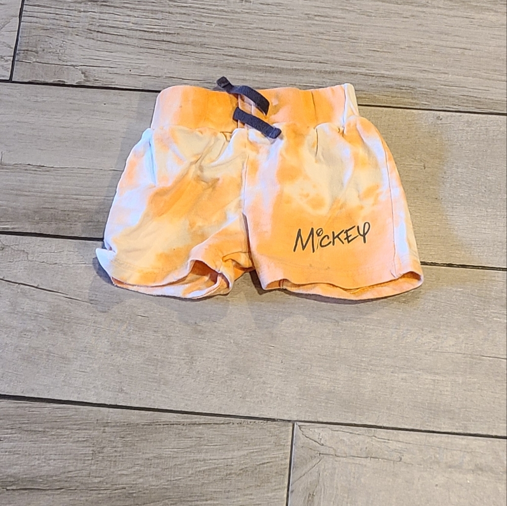 🥠Baby mickey tie dye shorts🍉